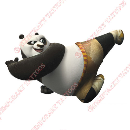 Kung Fu Panda Customize Temporary Tattoos Stickers NO.3368